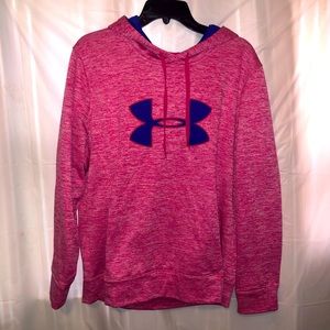 XL Pink Under Armor Hoodie